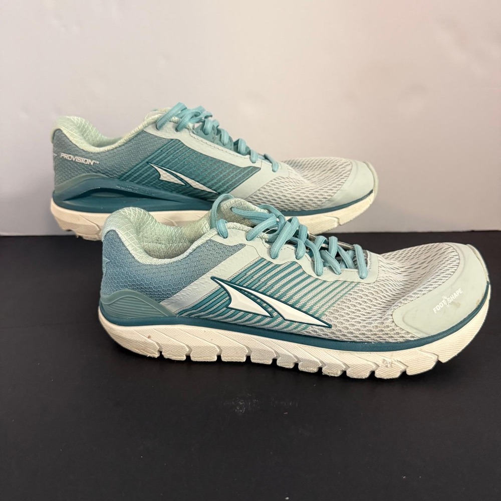 Altra Provision 4.0 Womens Running Shoes Blue Teal ALOA4QTG Size 9.5